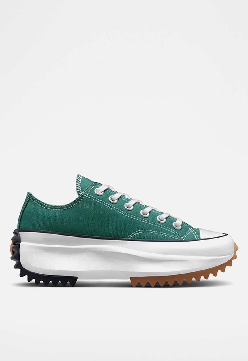 Converse - Run star hike - algae coast/black/white
