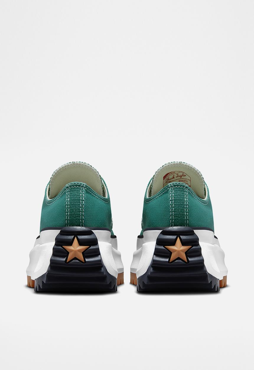 Converse - Run star hike - algae coast/black/white