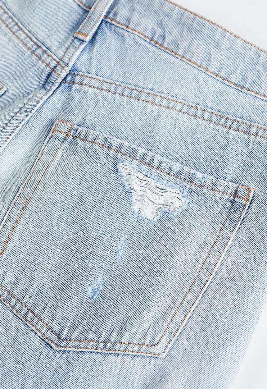 H&M - Mom comfort ultra high jeans - blue