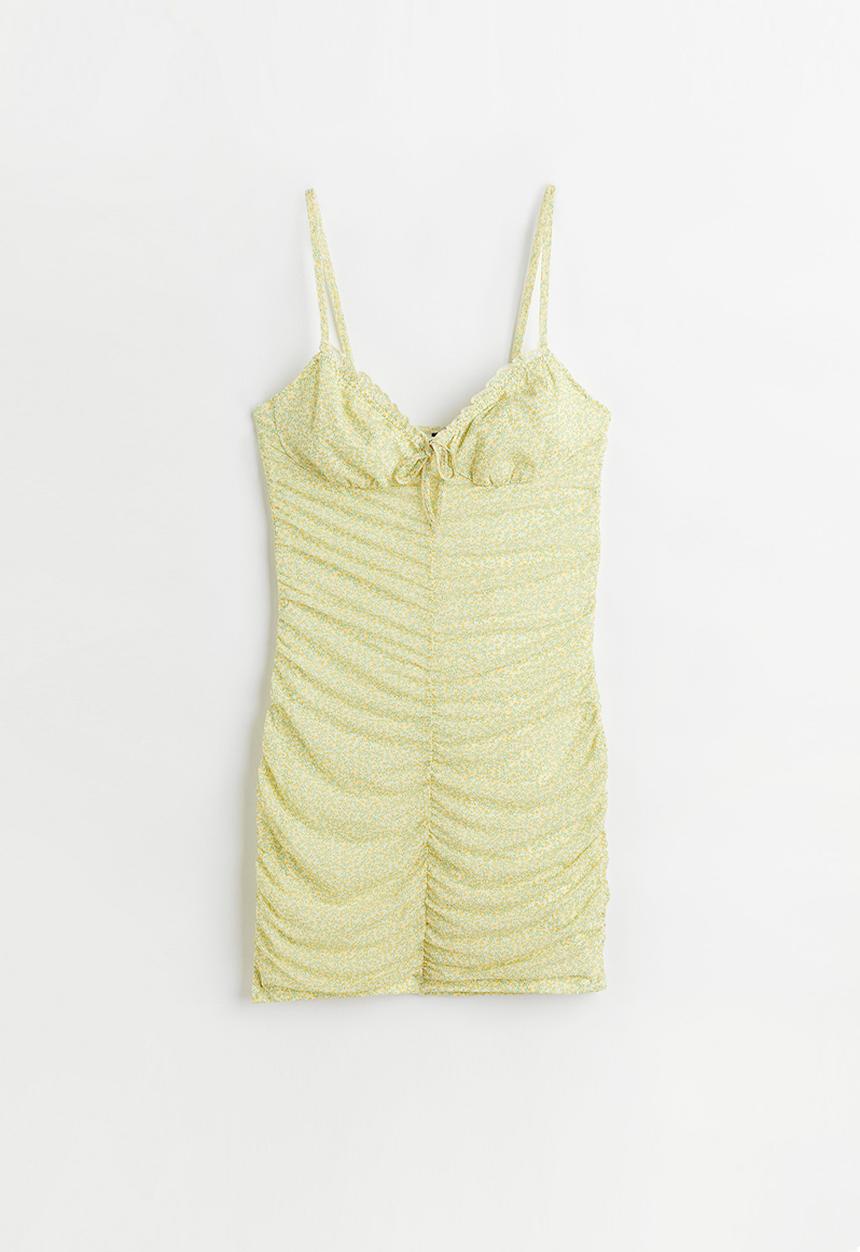 H&M - Draped dress - multi/yellow