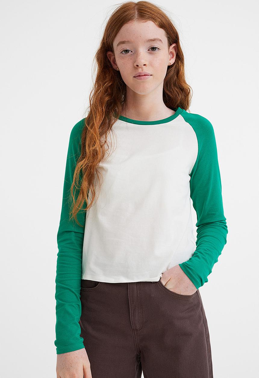 H&M - Cotton jersey top - multi