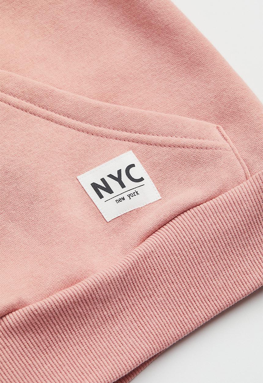 H&M - Oversized hoodie - light pink