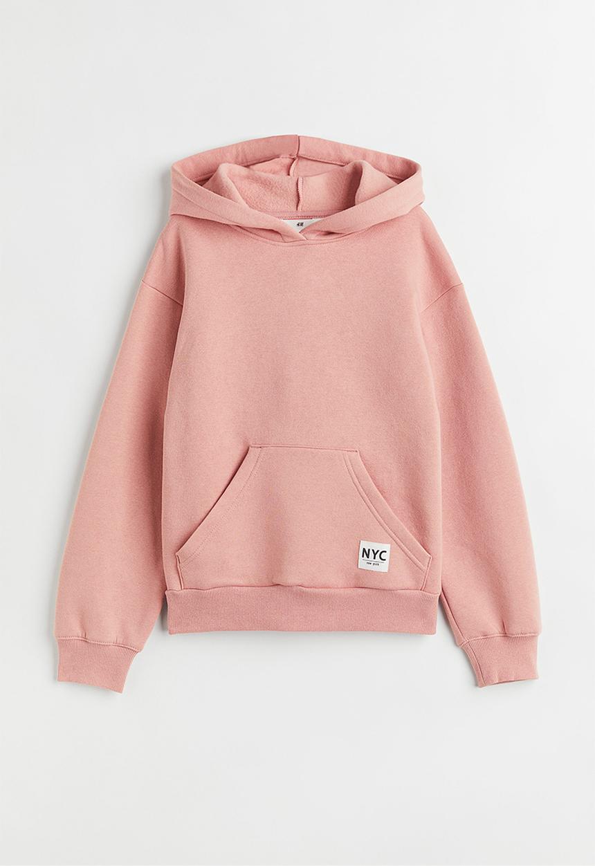 H&M - Oversized hoodie - light pink