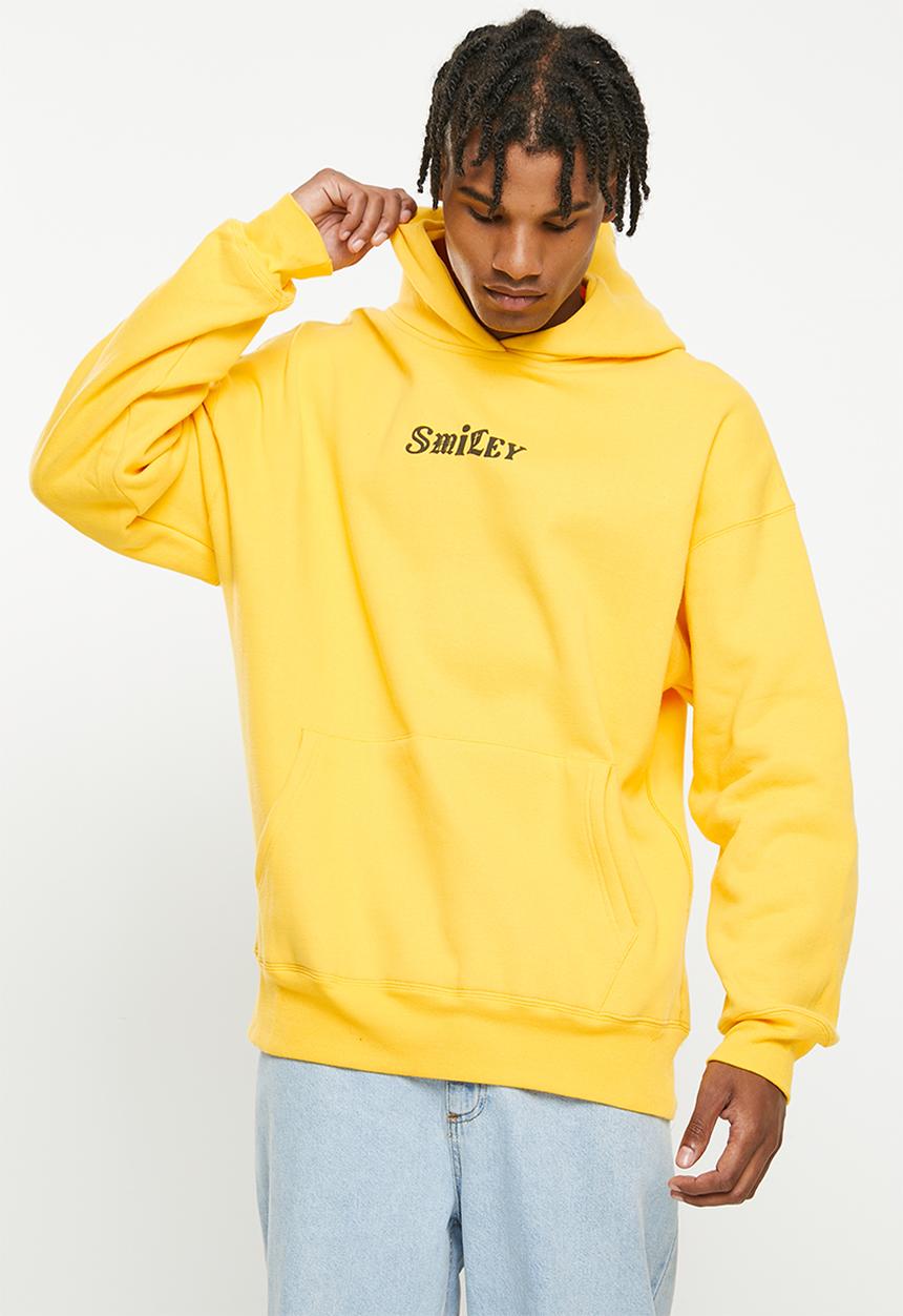 Factorie - Baggy smiley hoodie - lcn smi yellow/have a nice day