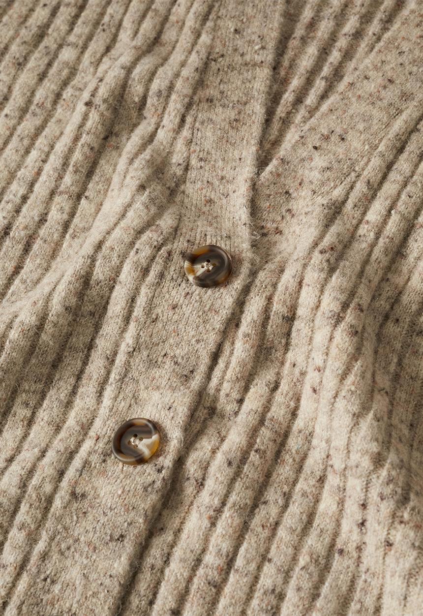 MANGO - Cardigan salty - medium brown