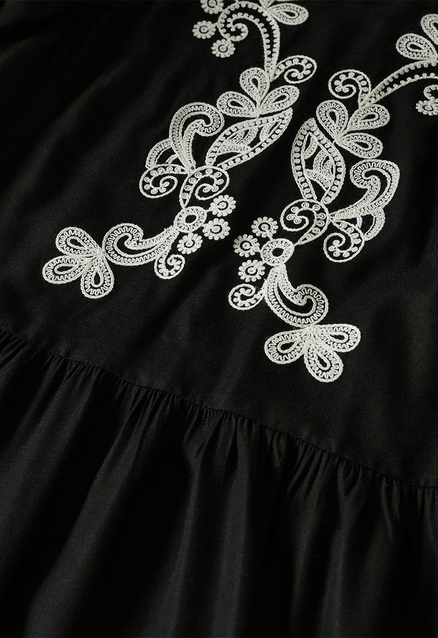 MANGO - Dress november - black