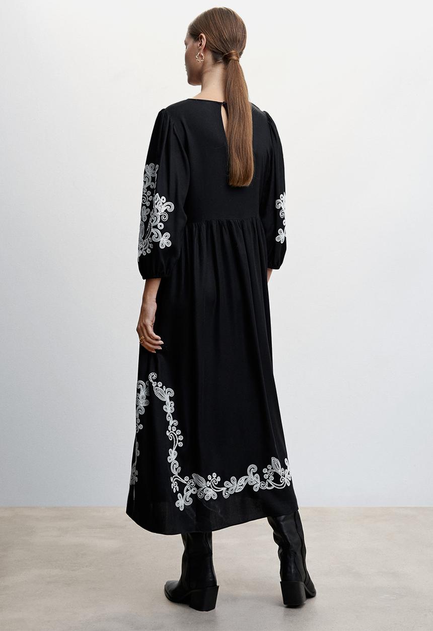 MANGO - Dress november - black