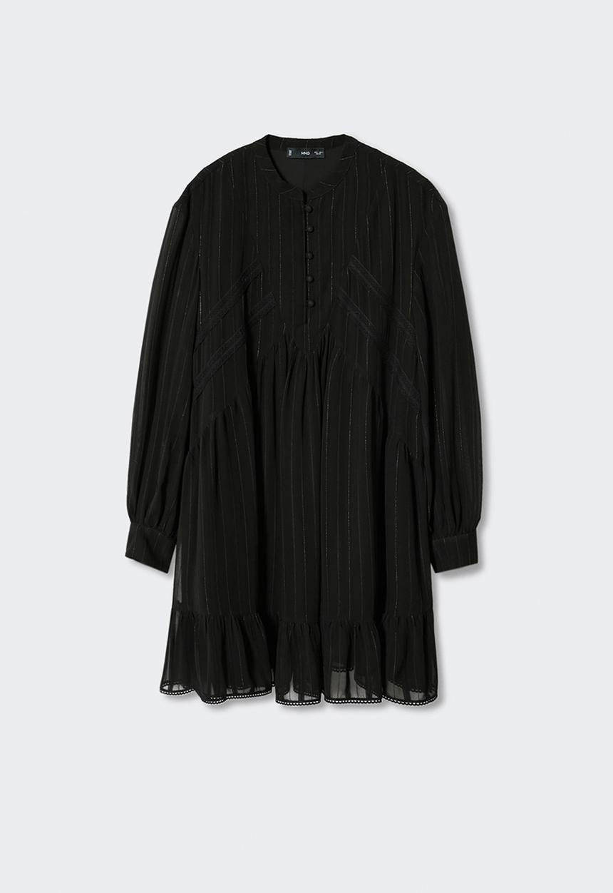 MANGO - Dress saruman - black