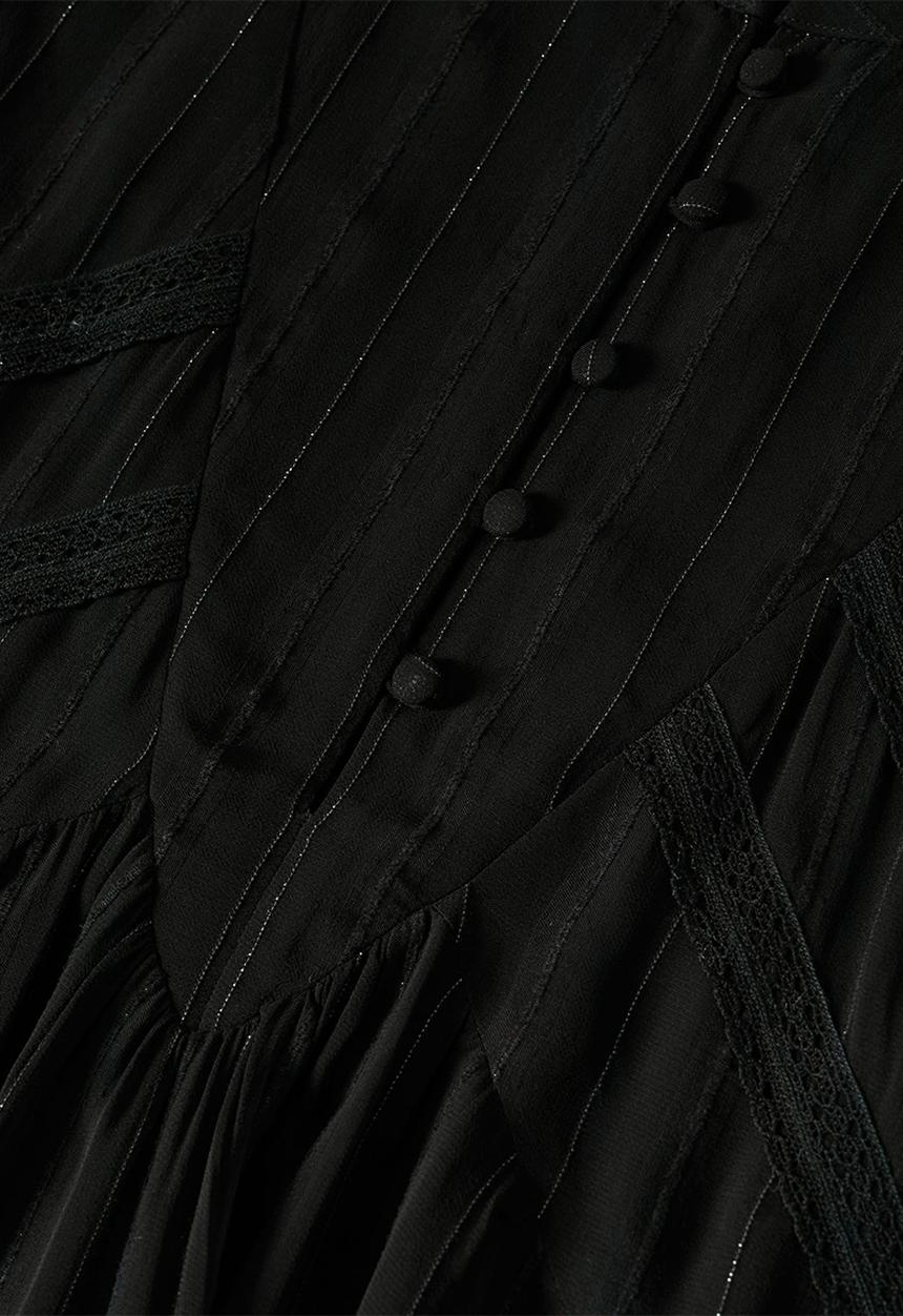 MANGO - Dress saruman - black