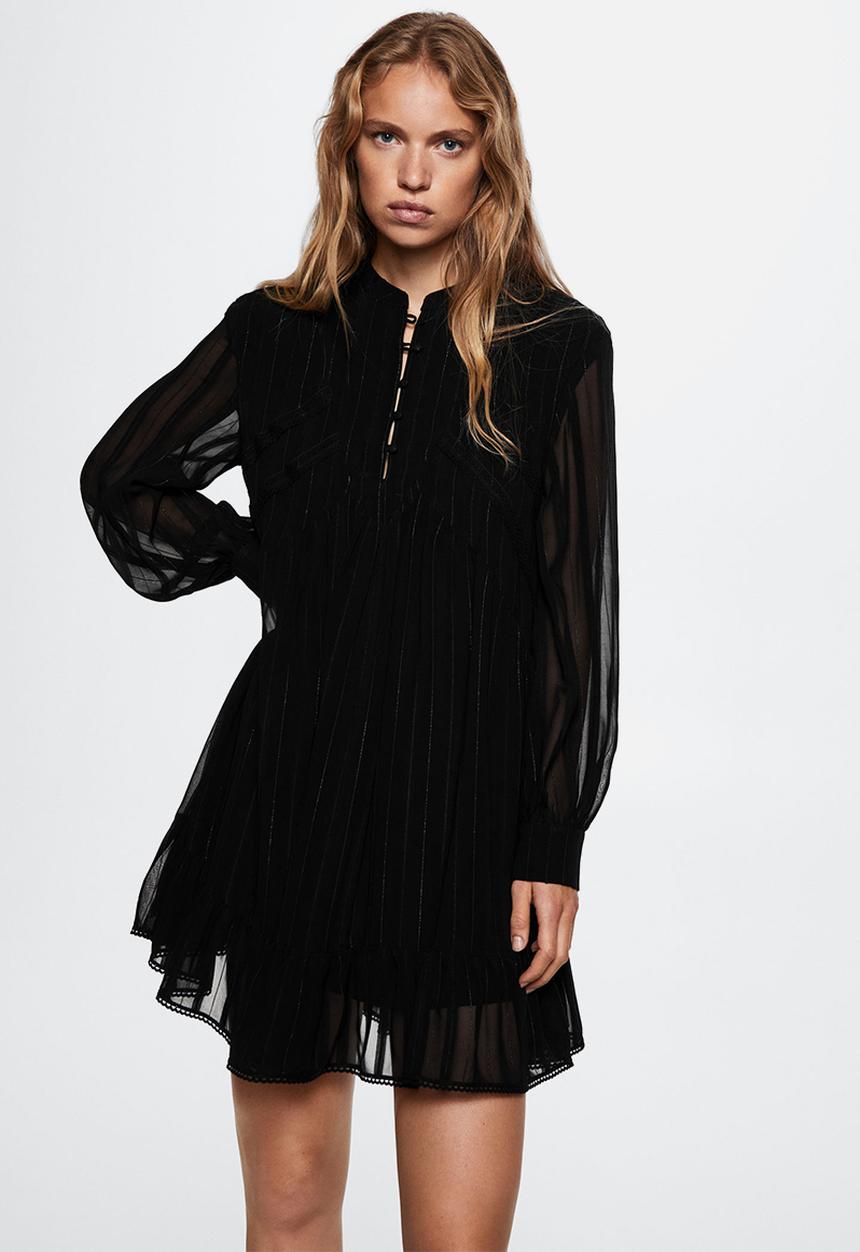 MANGO - Dress saruman - black
