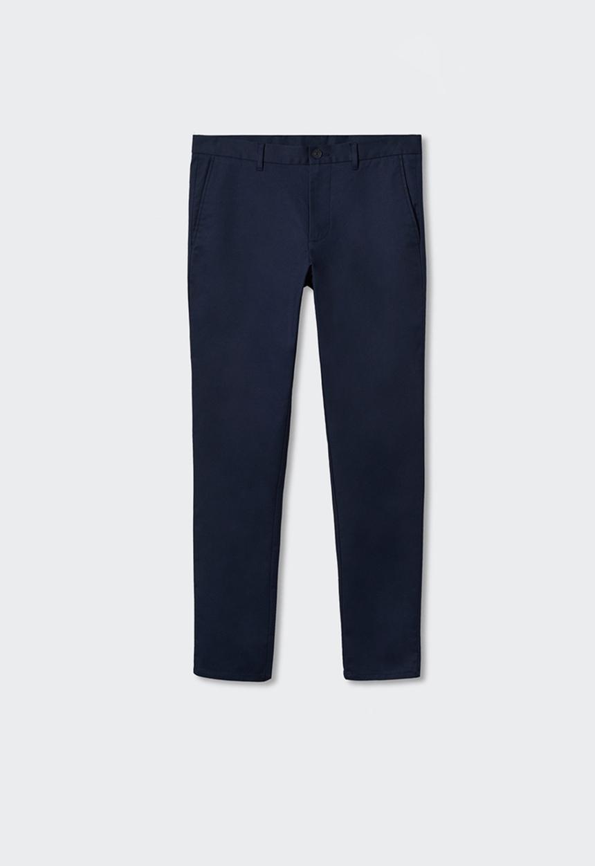 MANGO - Trousers graham - navy