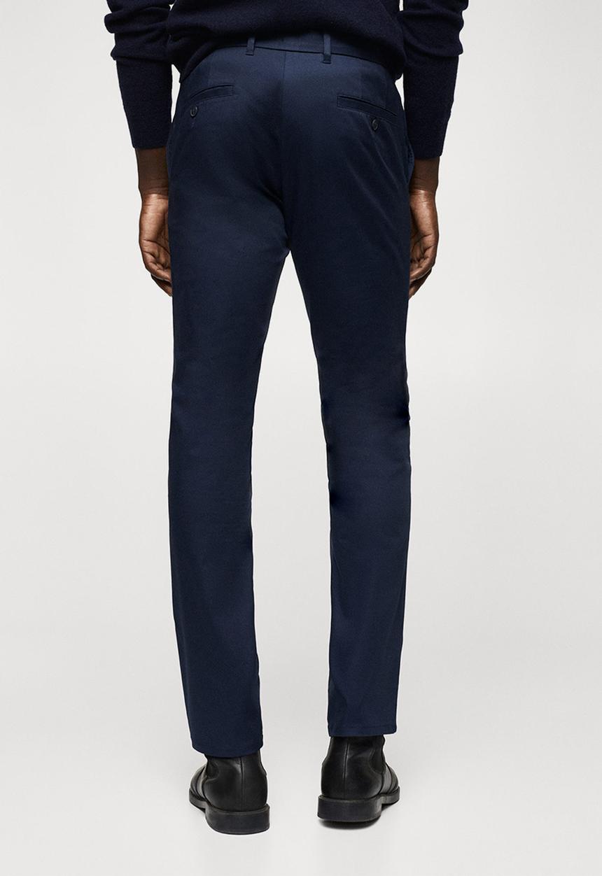 MANGO - Trousers graham - navy