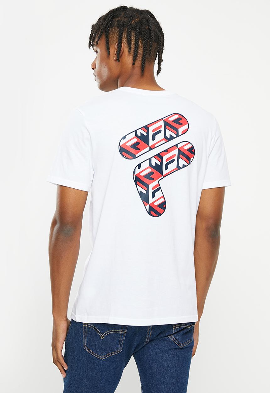 FILA - Cooper short sleeve tee - white