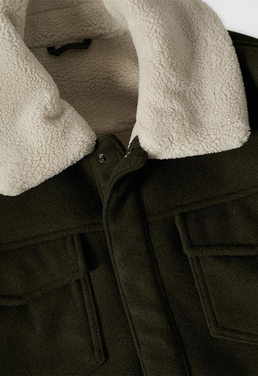 MANGO - Jacket dopana - khaki