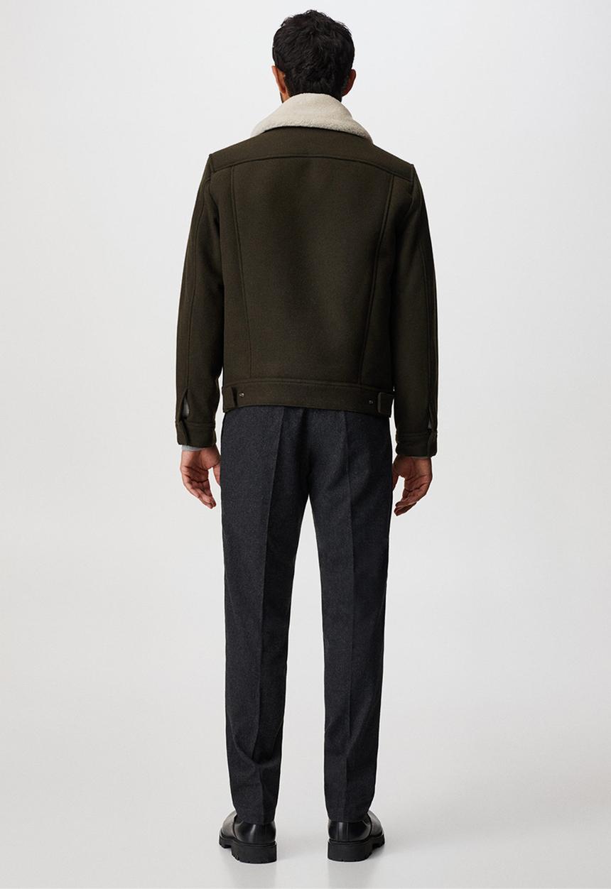 MANGO - Jacket dopana - khaki
