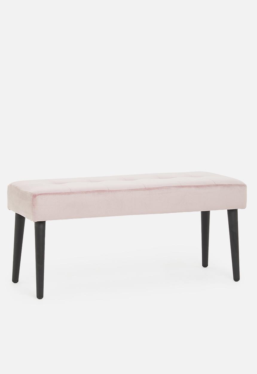 Sixth Floor - Glory bench - dusty rose