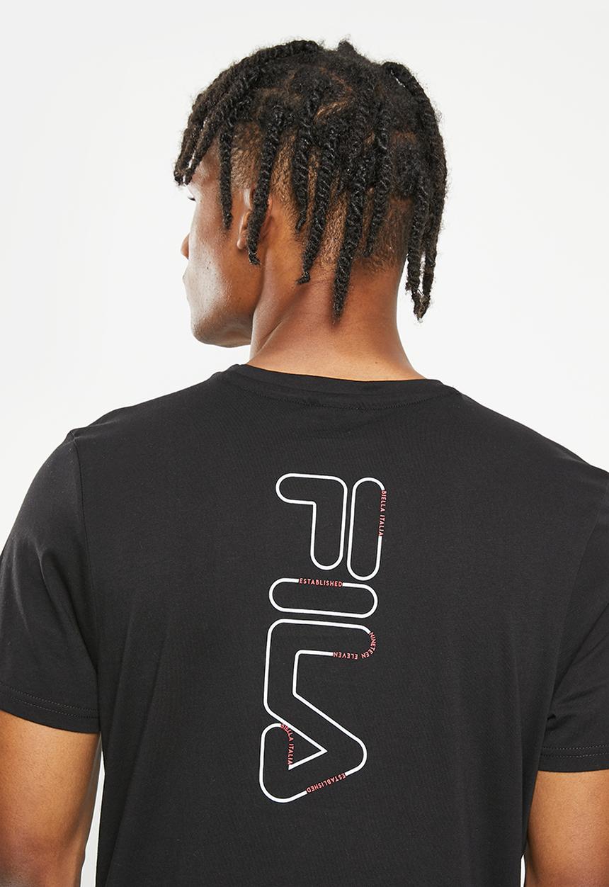 FILA - Douglas short sleeve tee - black
