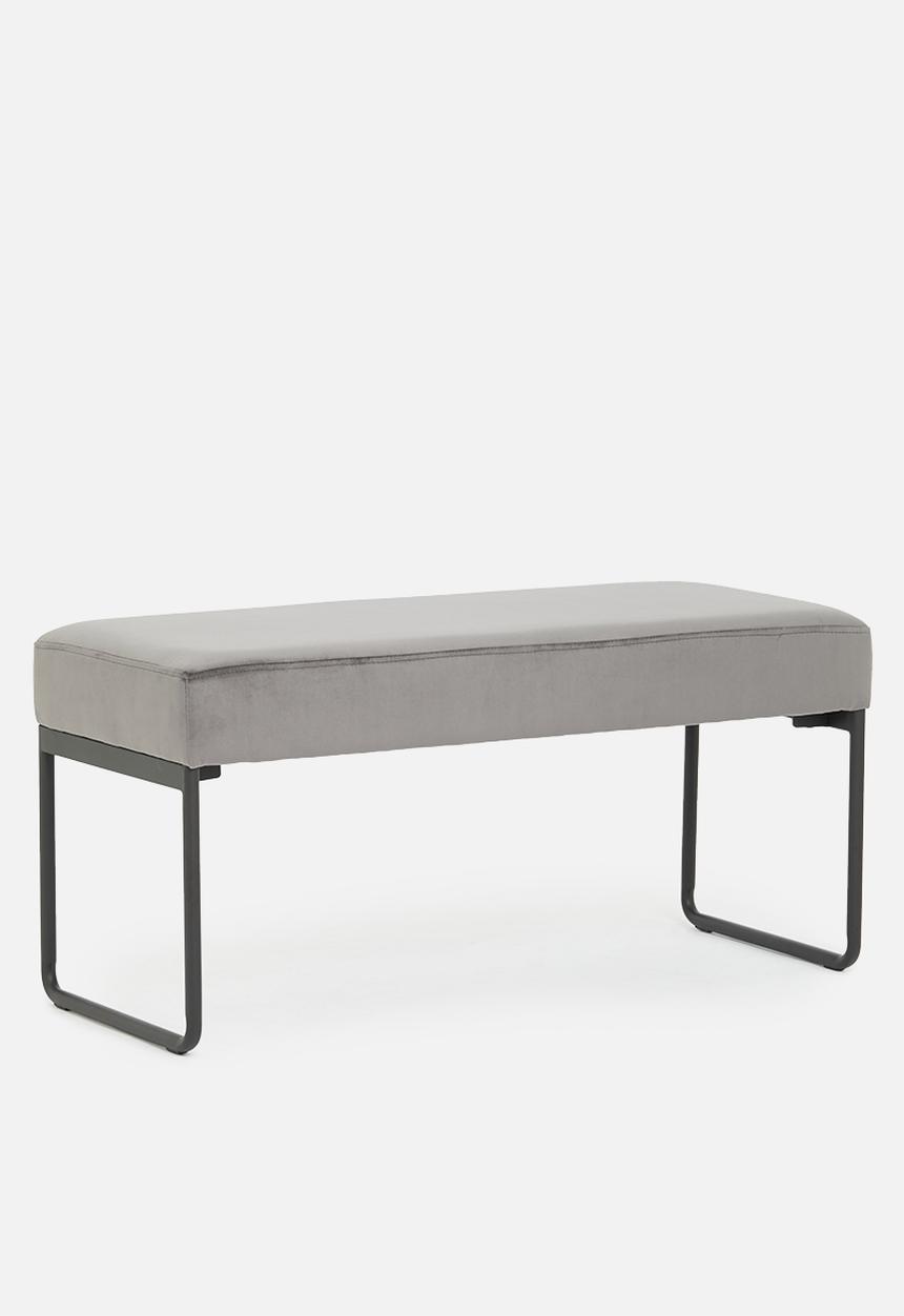Sixth Floor - Xenia bench - grey