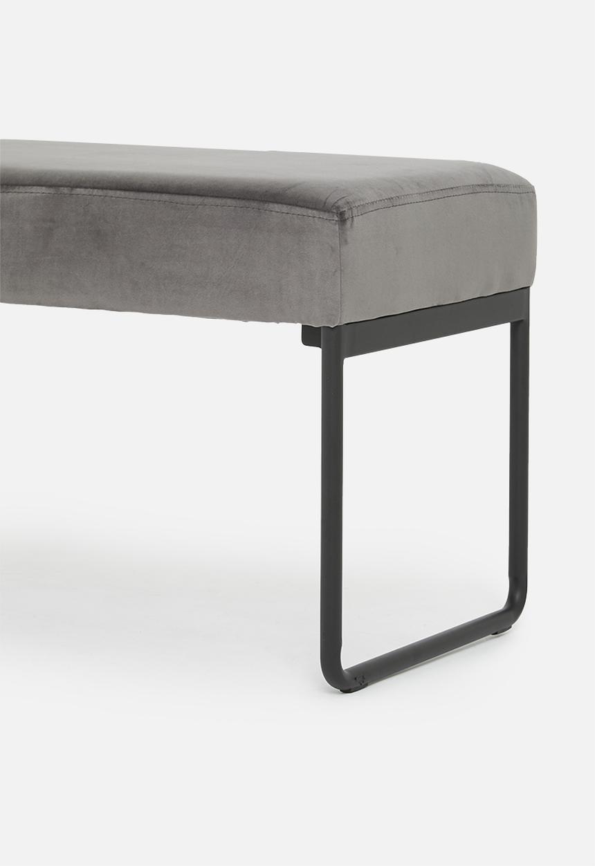 Sixth Floor - Xenia bench - grey