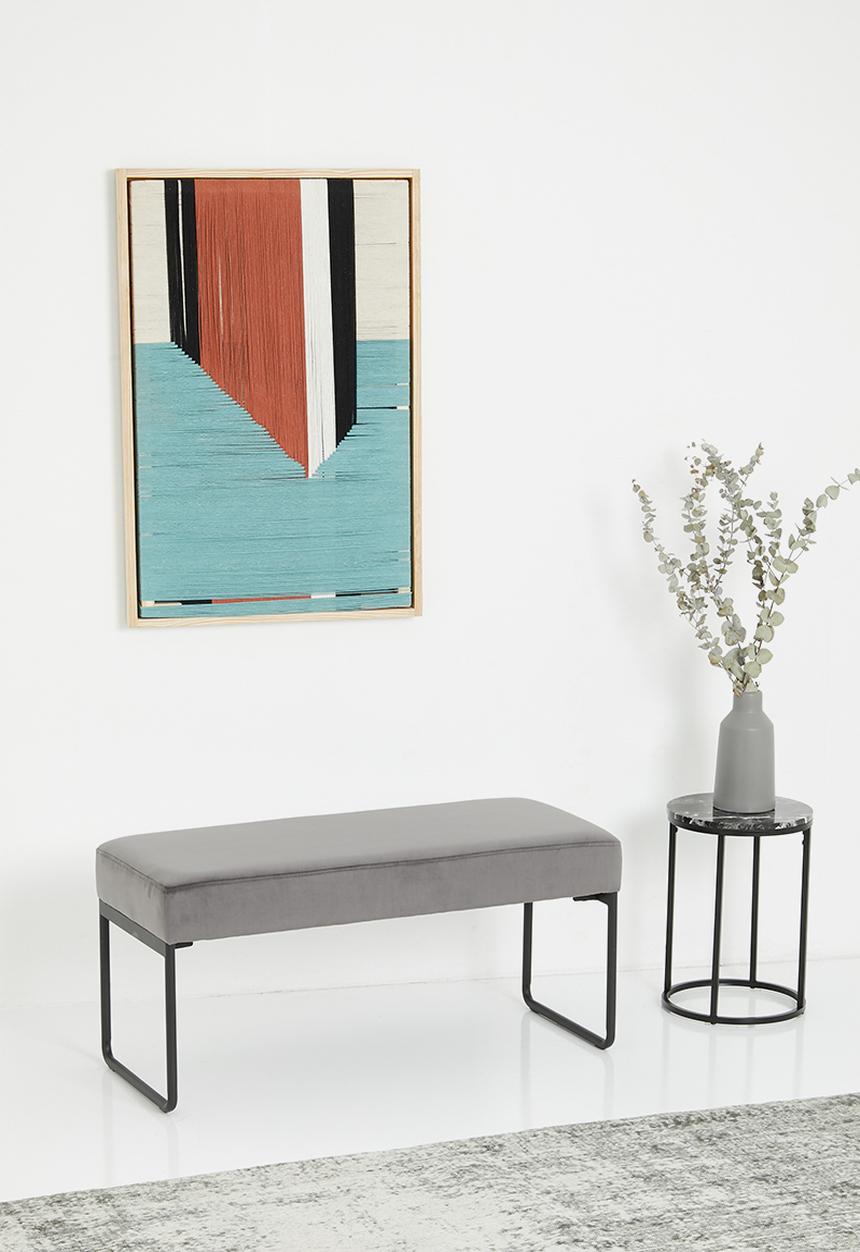 Sixth Floor - Xenia bench - grey