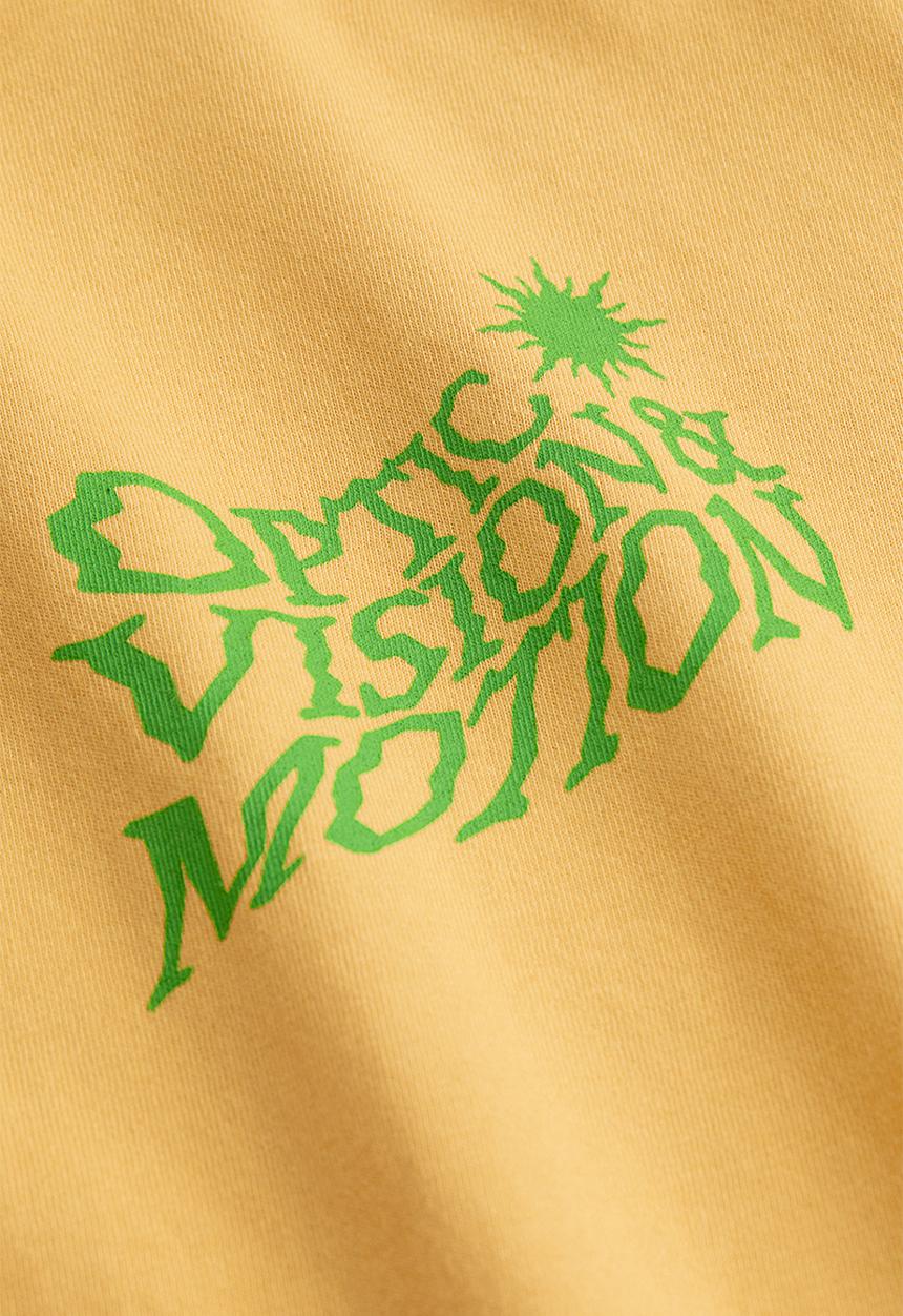 H&M - Relaxed fit cotton T-shirt - yellow/optic vision