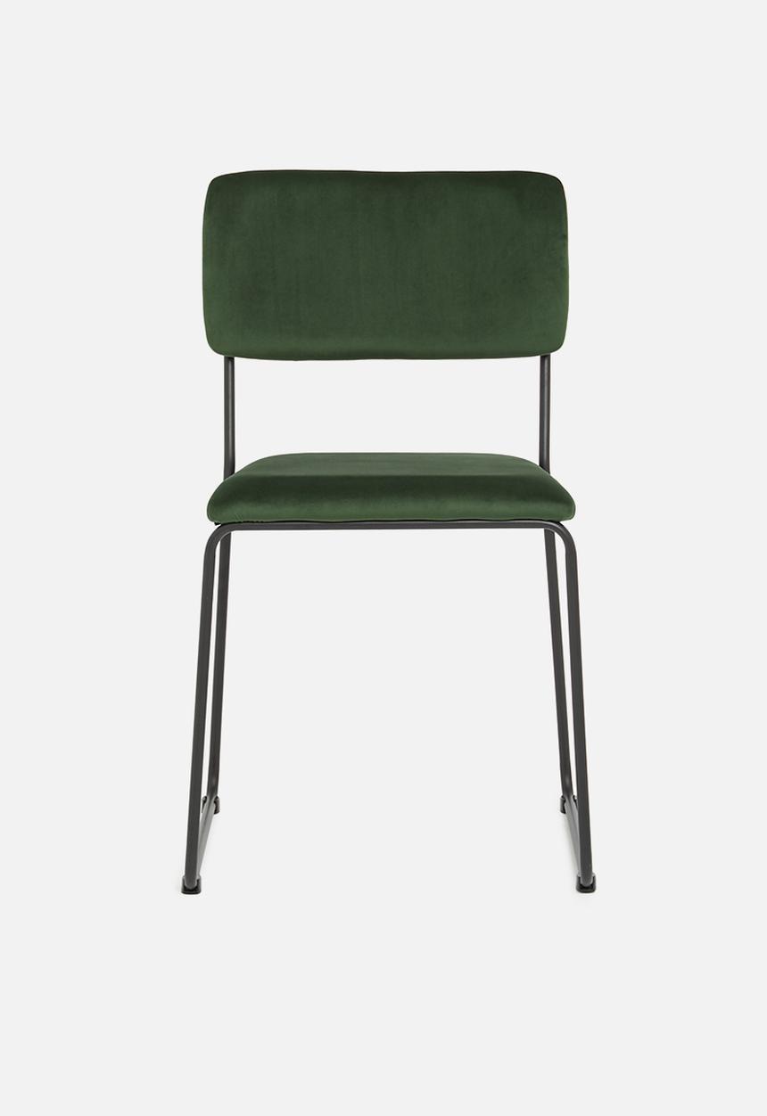 Sixth Floor - Cornelia dining chair - forest green