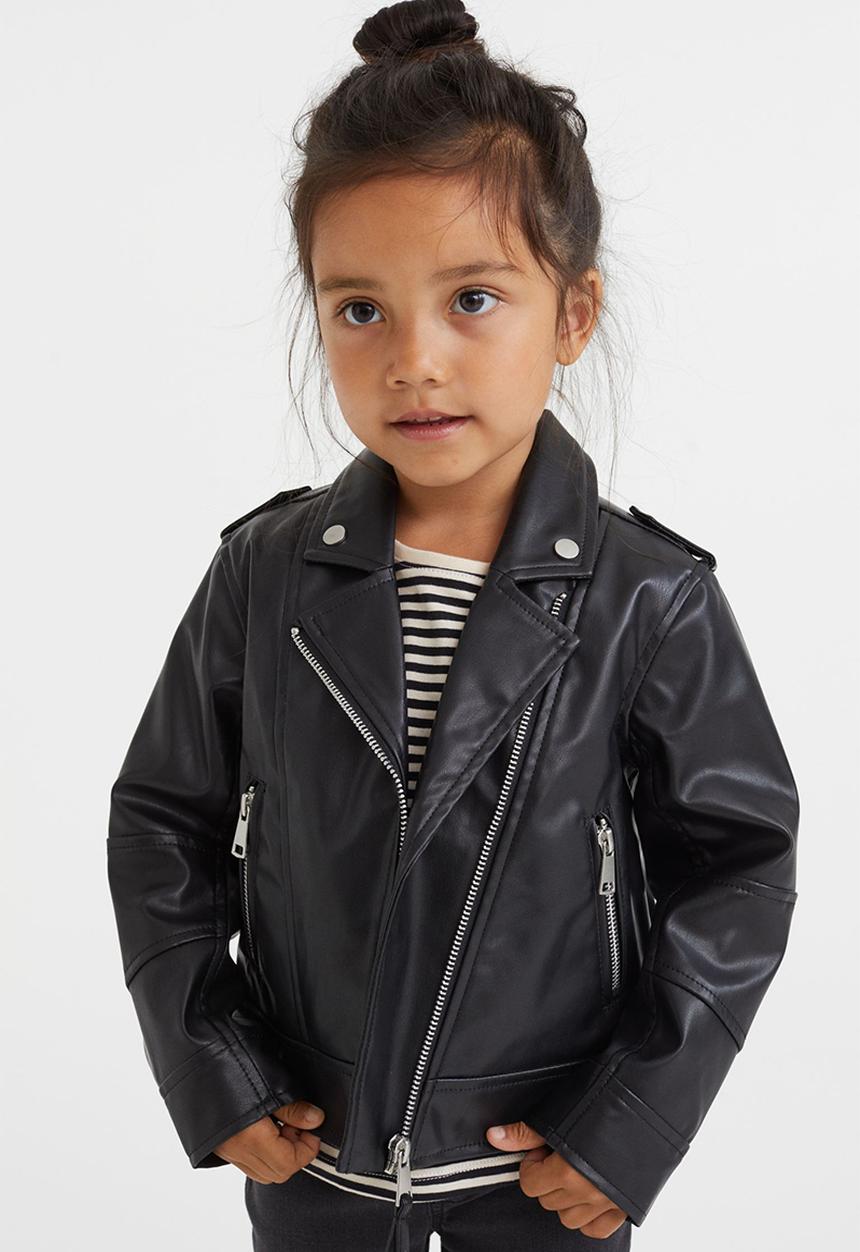 H&M - Biker jacket - black