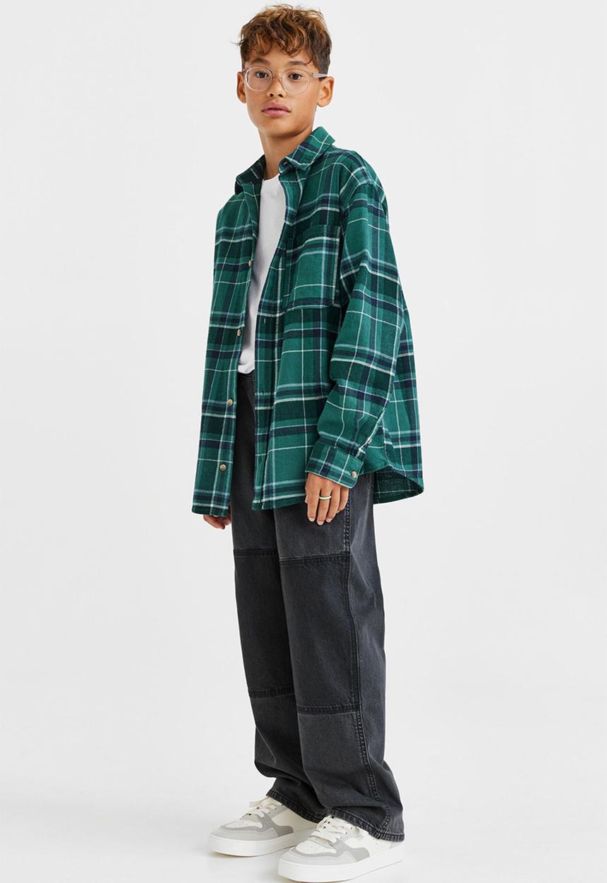 H&M - Baggy fit jeans - dark grey