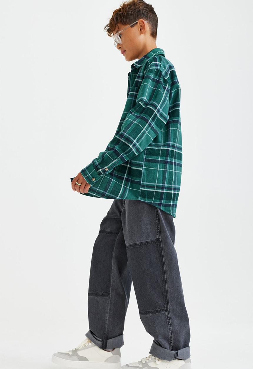 H&M - Baggy fit jeans - dark grey