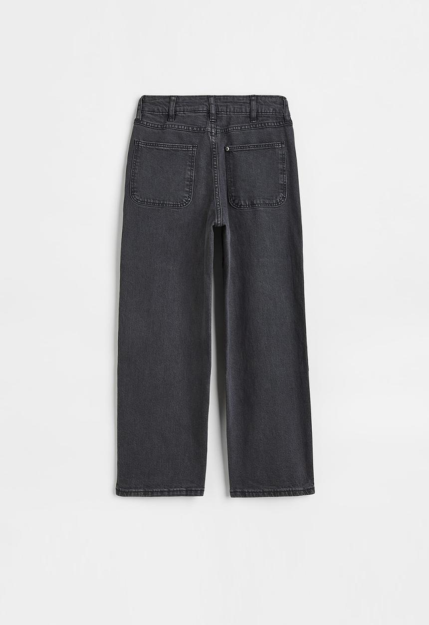 H&M - Baggy fit jeans - dark grey