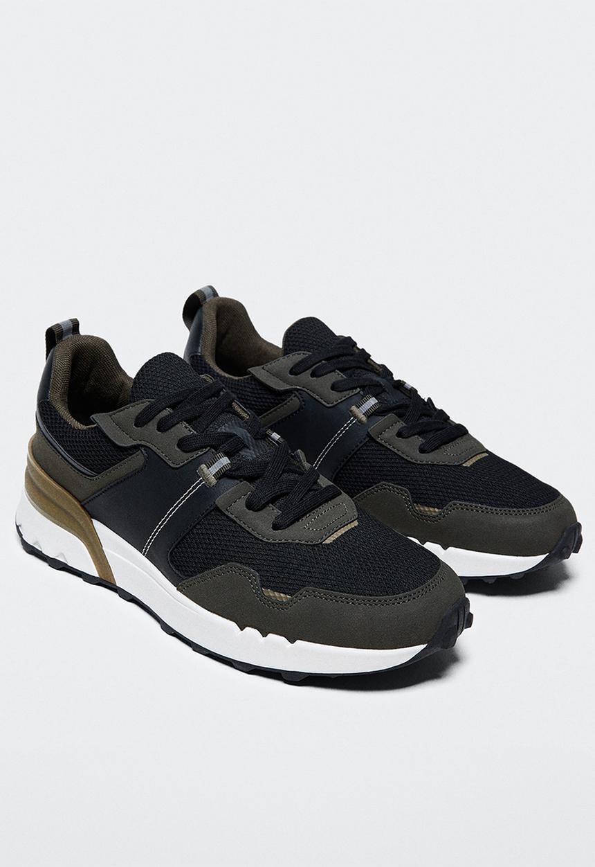 MANGO - Sport shoes leo - beige/khaki