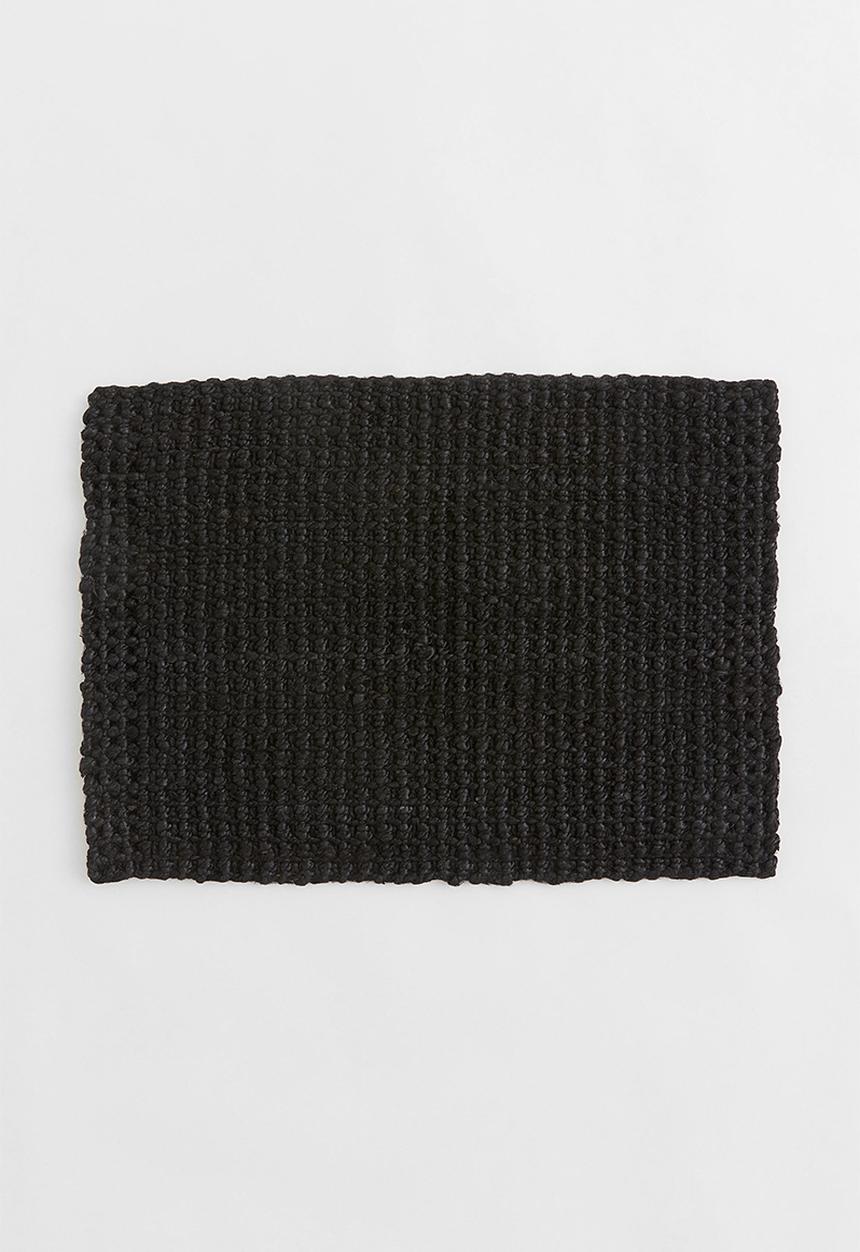 H&M - Jute doormat - black