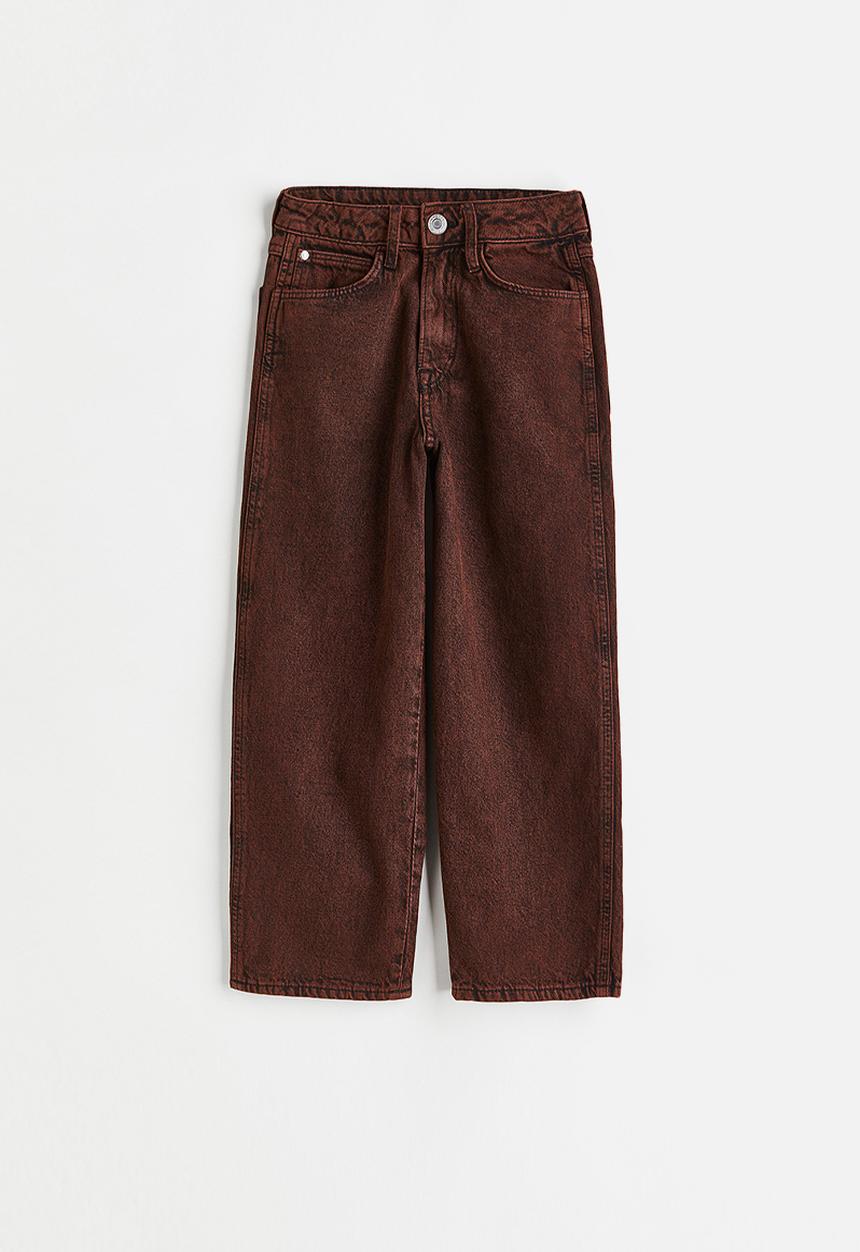 H&M - Baggy fit jeans - dark brown