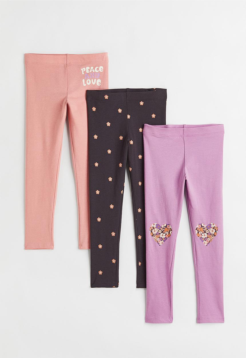 H&M - 3 Pack leggings - multi 