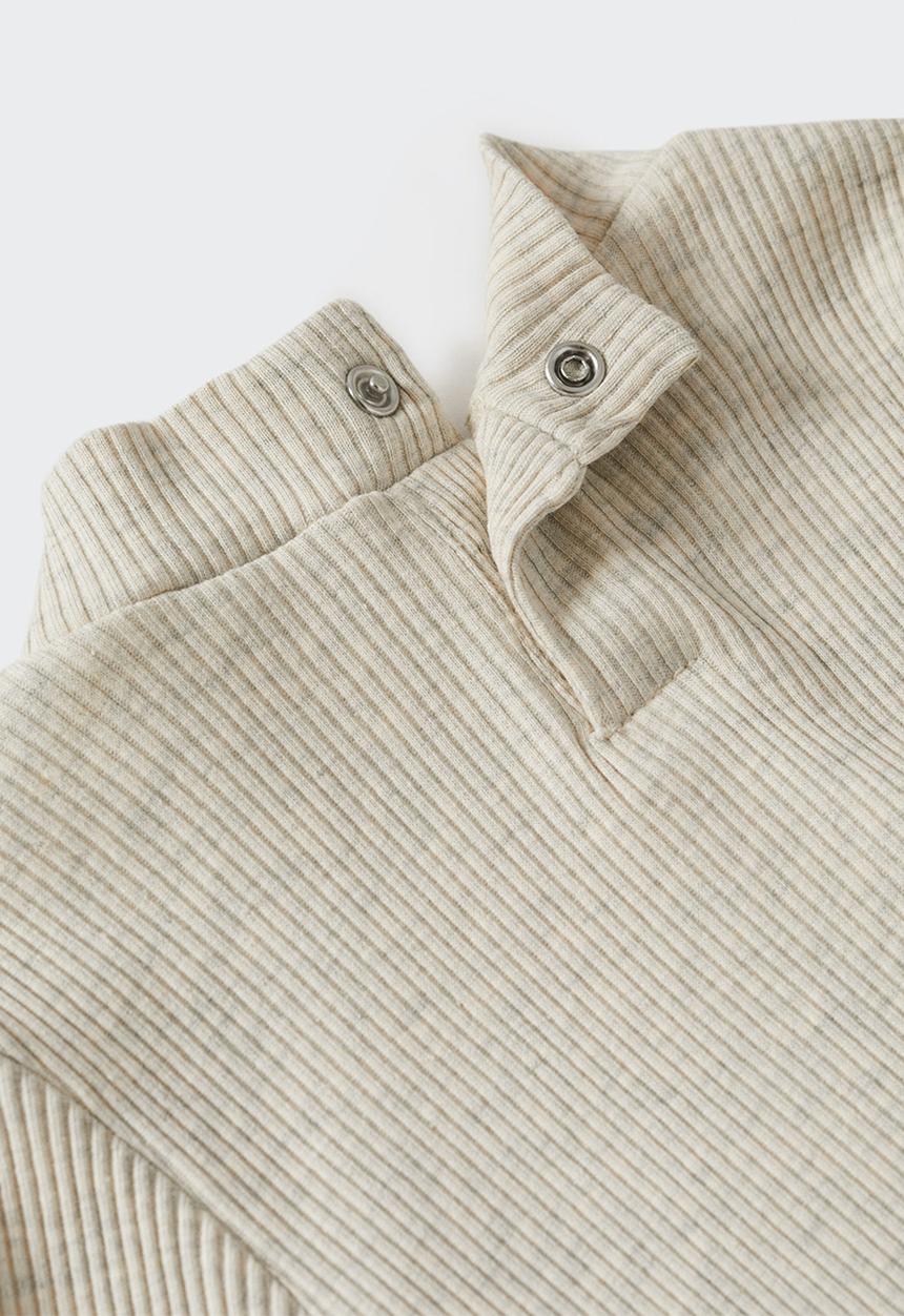 MANGO - T-shirt  turbob - brown