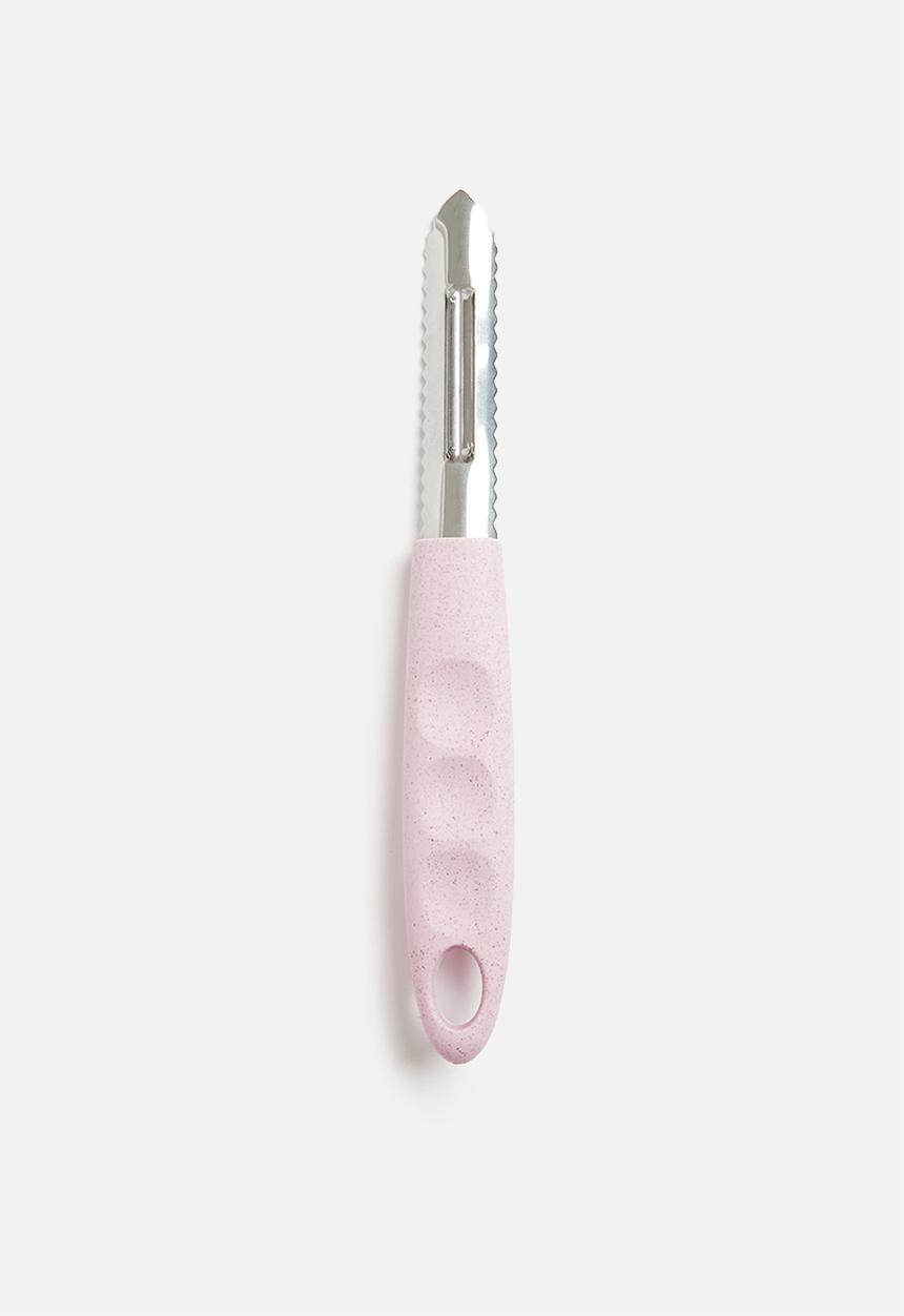 Excellent Houseware - Stainless steel peeler - pink