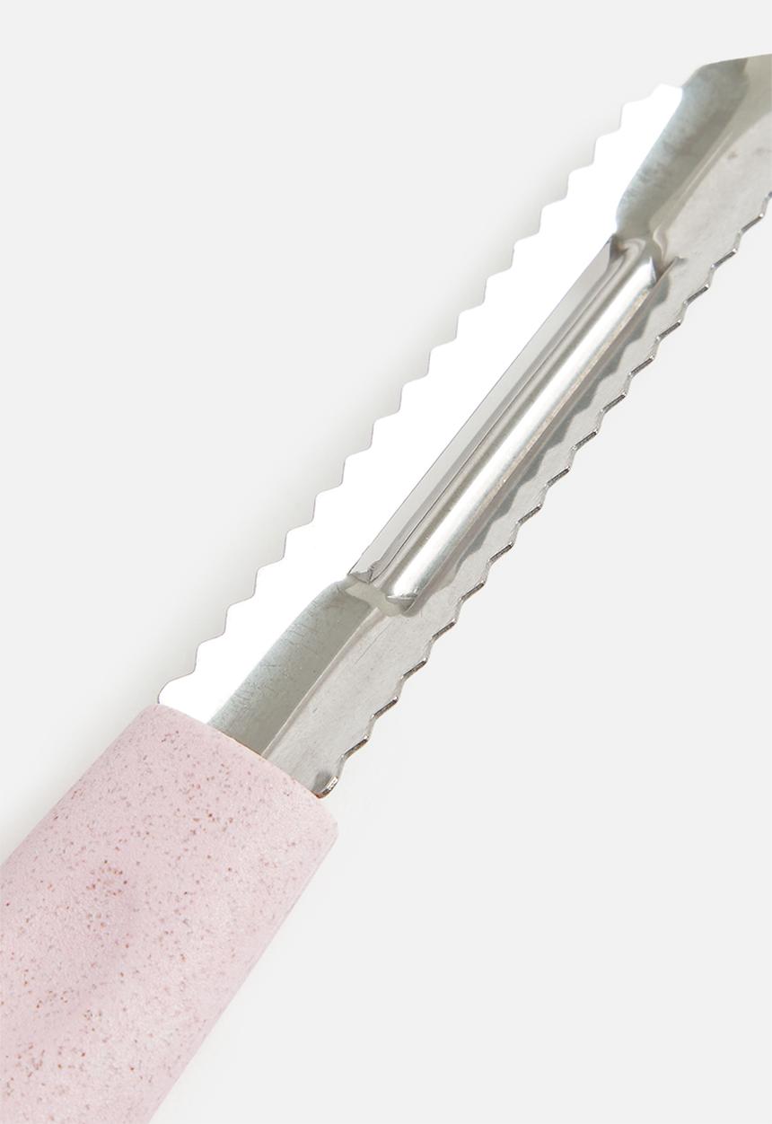 Excellent Houseware - Stainless steel peeler - pink