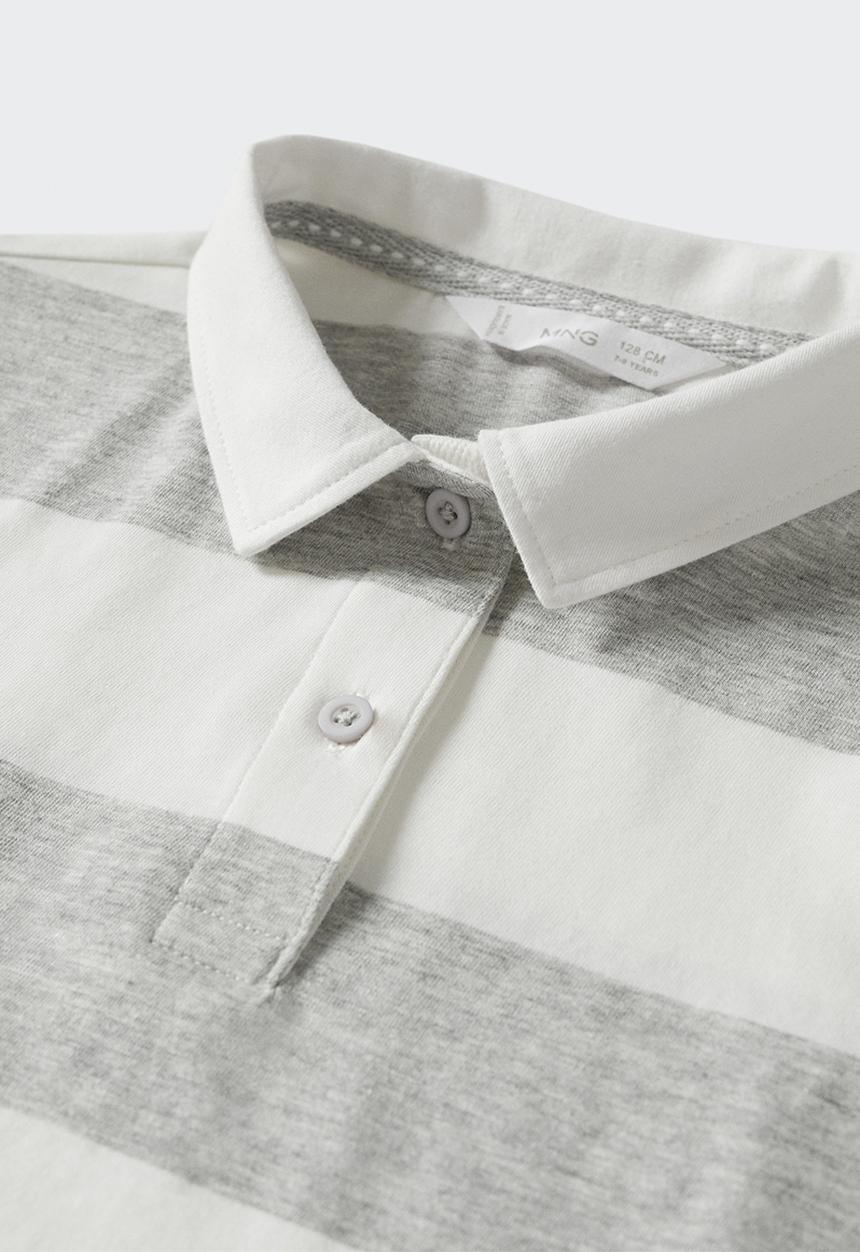 MANGO - Polo shirt  pililong - grey