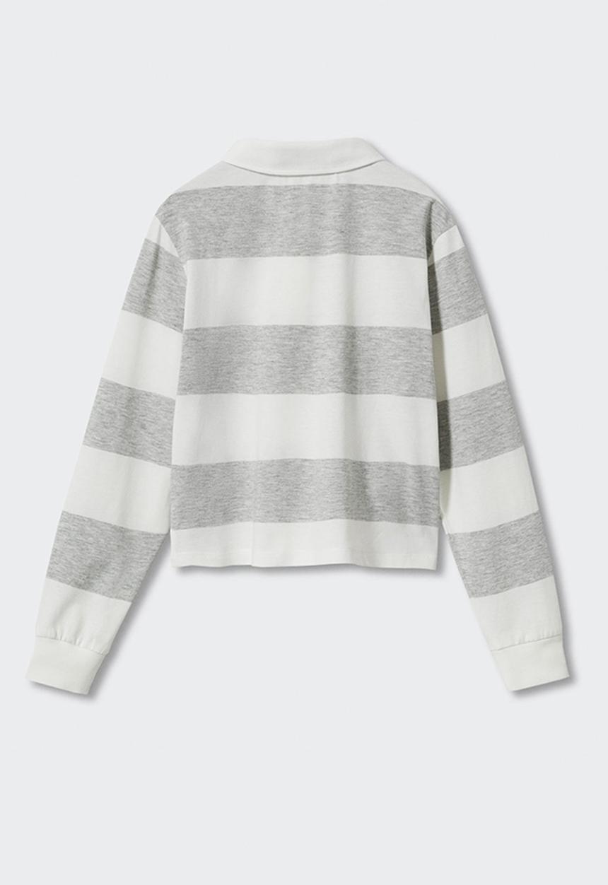 MANGO - Polo shirt  pililong - grey