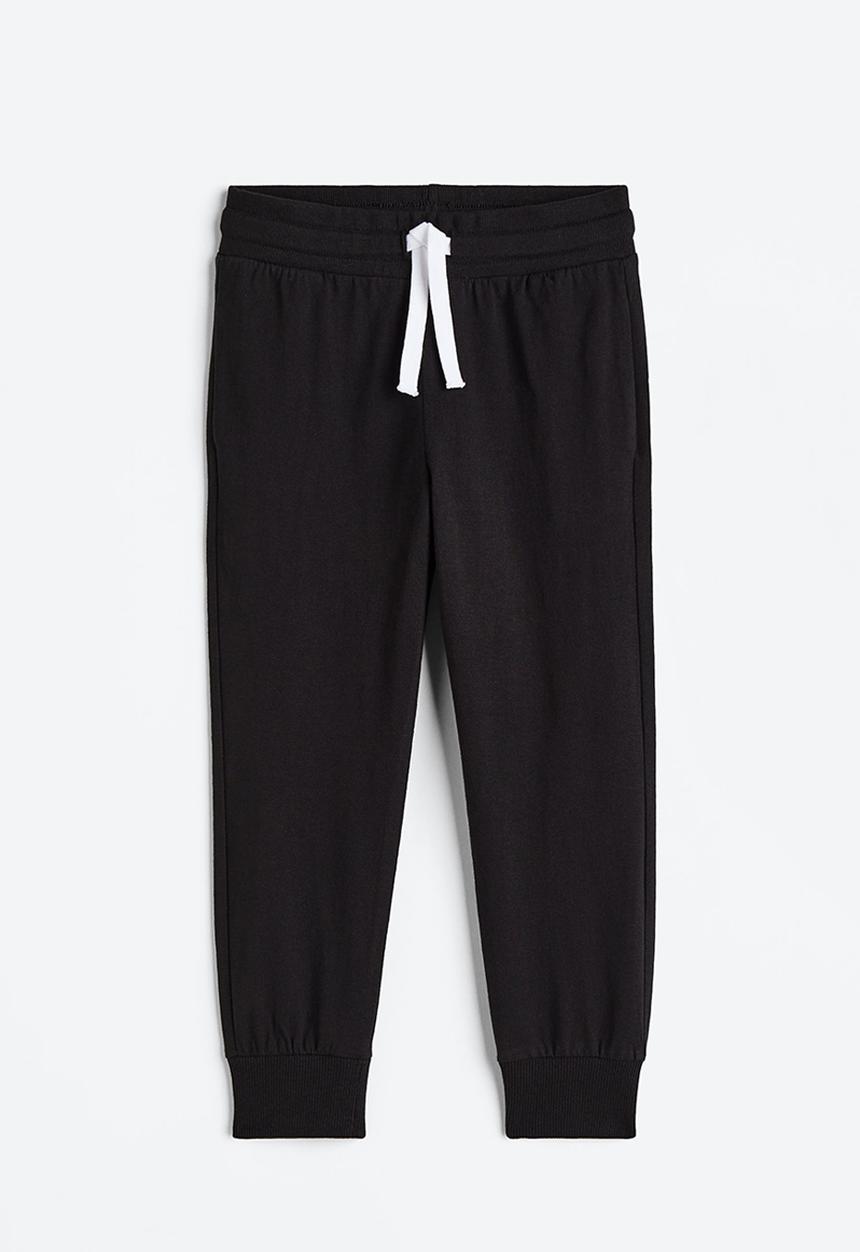 H&M - Jersey joggers - black