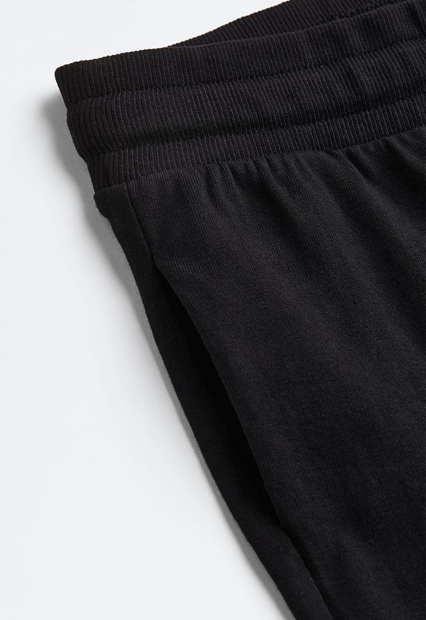 H&M - Jersey joggers - black