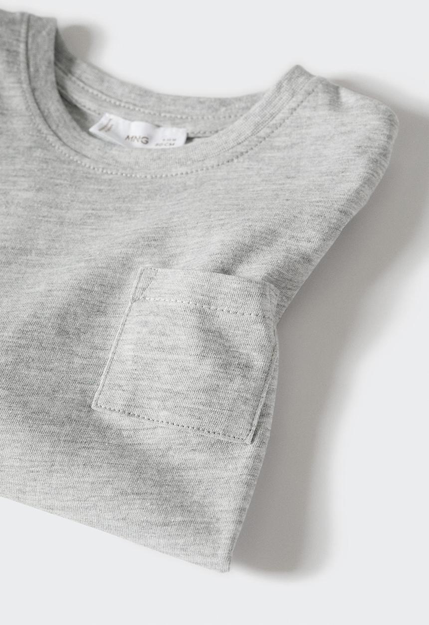 MANGO - T-shirt  bosque - grey