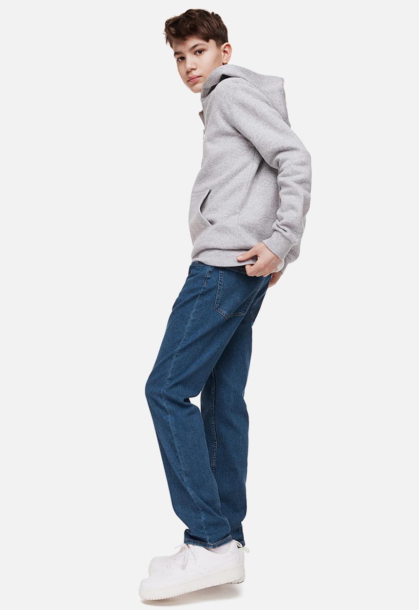 H&M - Comfort stretch slim fit jeans - dark denim blue