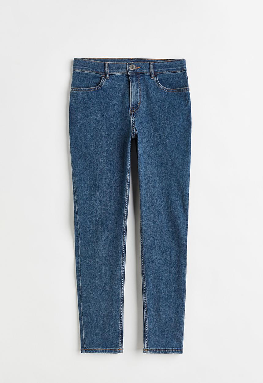 H&M - Comfort stretch slim fit jeans - dark denim blue