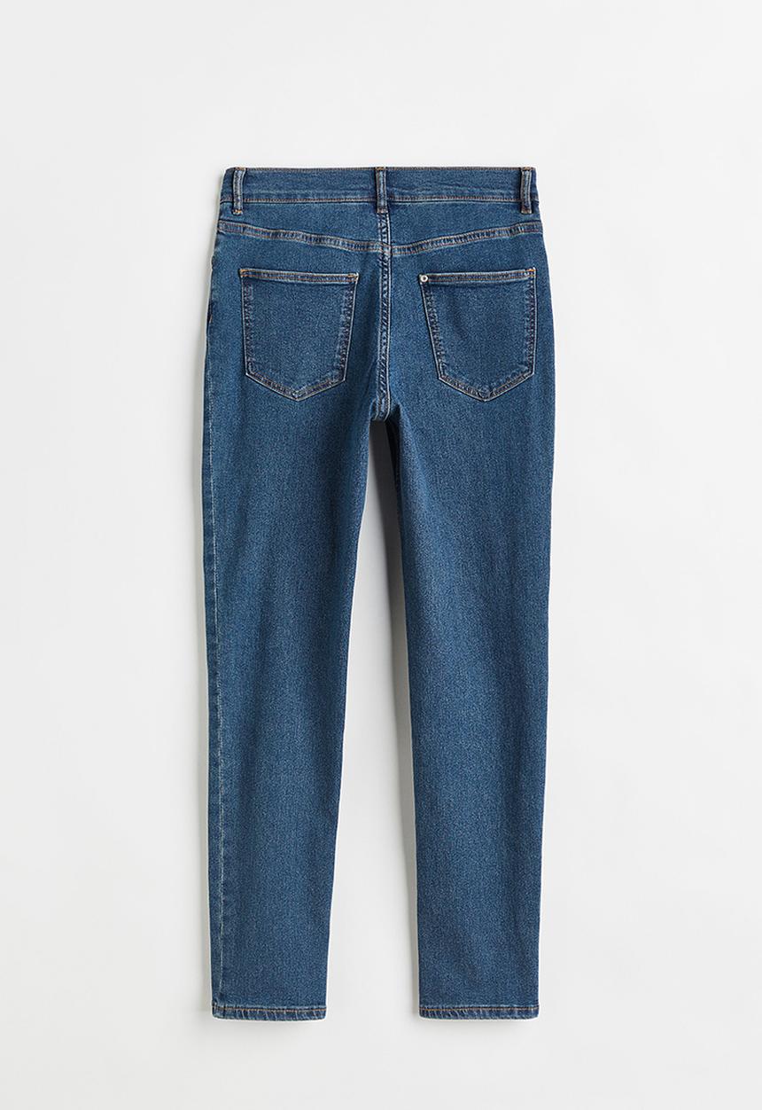 H&M - Comfort stretch slim fit jeans - dark denim blue