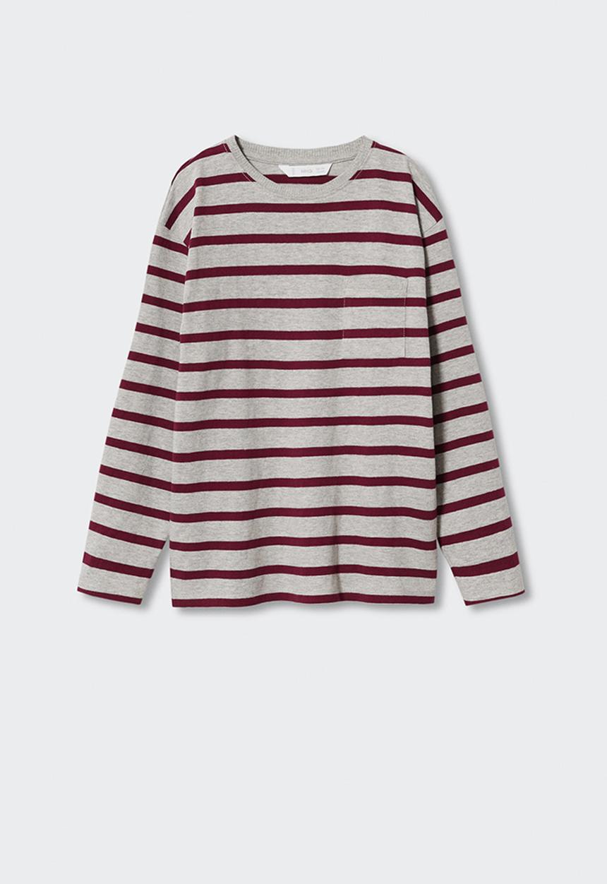 MANGO - T-shirt  charles - red