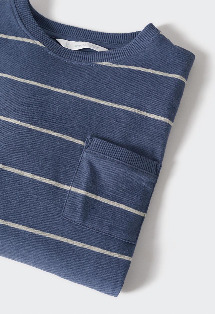 MANGO - T-shirt  charles - blue