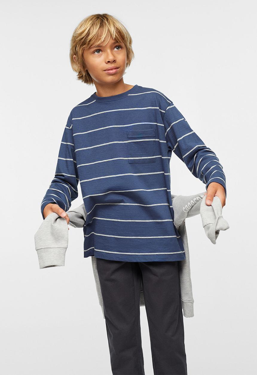 MANGO - T-shirt  charles - blue