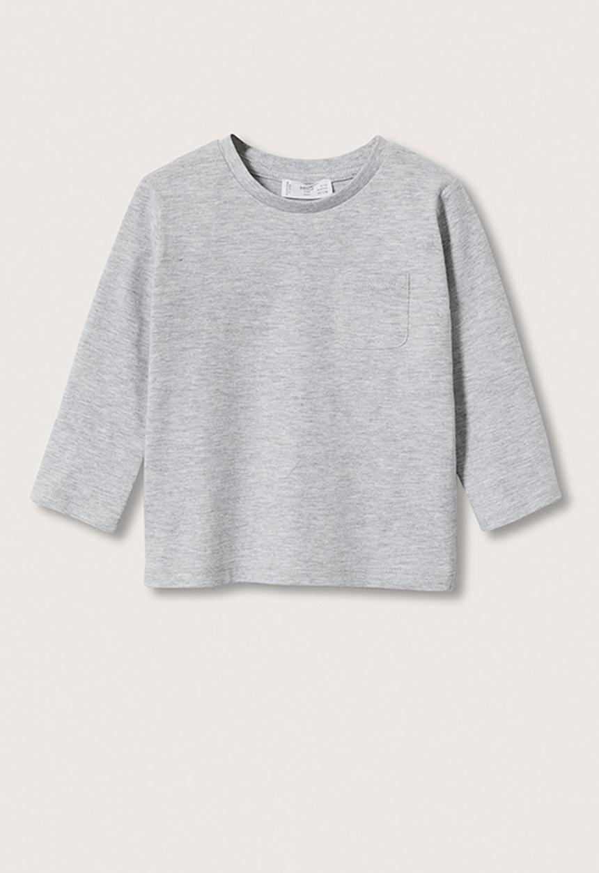 MANGO - T-shirt  marcos - grey