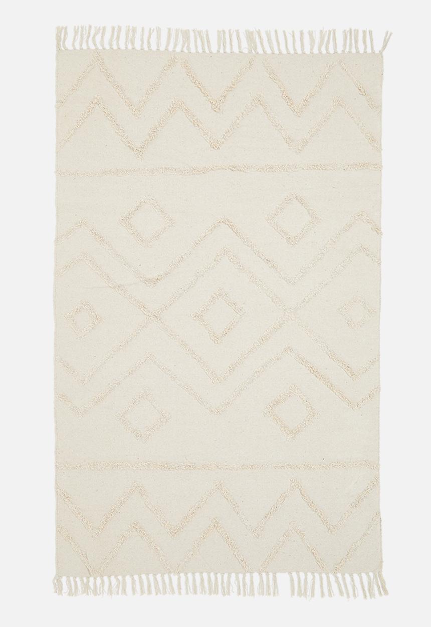 H&S - Saskia tufted rug - white